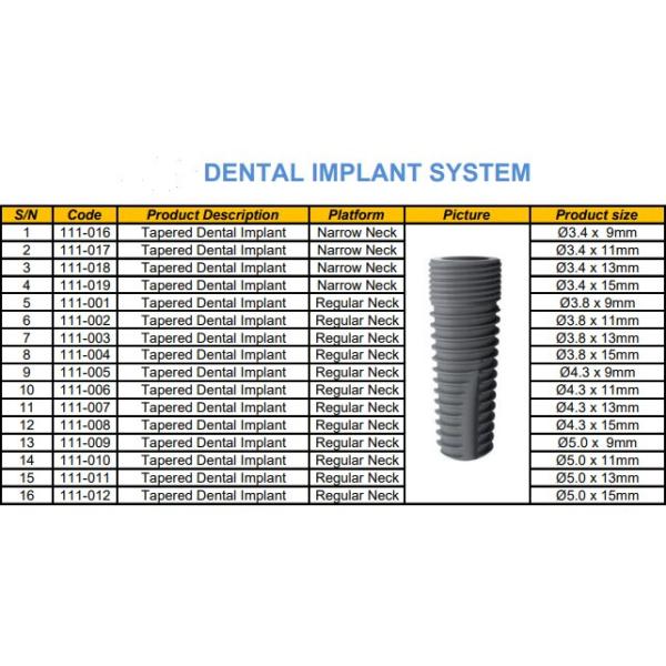 Customized Popularity Tissue Level Dental Prosthetic Components for OEM Dental Implants