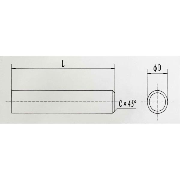 OD 2.0 - 25MM Tungsten Carbide Rod Wear Resistance 0.3 - 1.0MM Chamfer Steel Bar