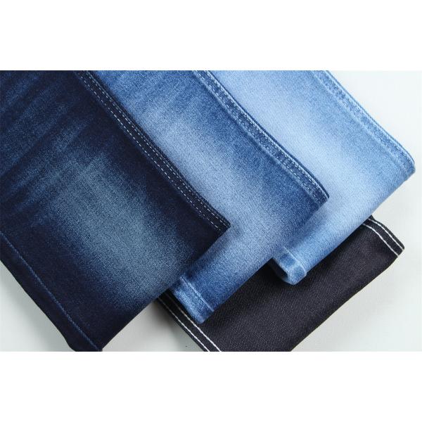 10 Oz Super Stretch Джинсовая ткань для летнего мужчины Джинсы хлопчатобумажная полиэстерная краска Спандекс грубый и дикий