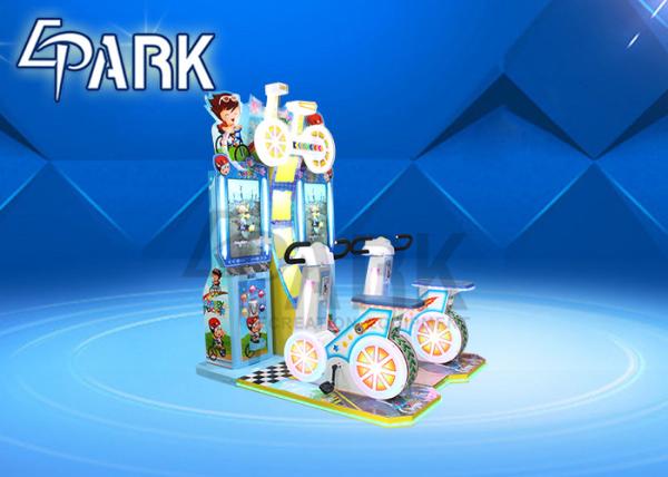 Wholesale interactive experience fitness bike EPARK kids bicycle racing video game ticket redemption machine