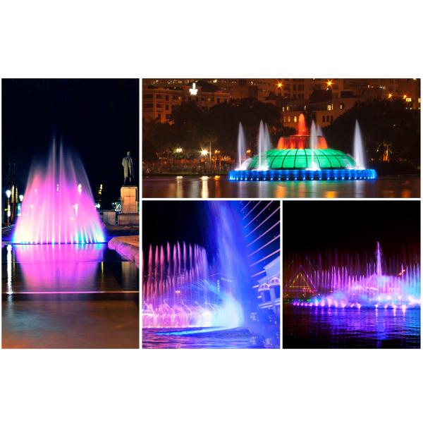 SS316L SMD3535 IK10 350LM Led Pool Fountain Lights DC24V