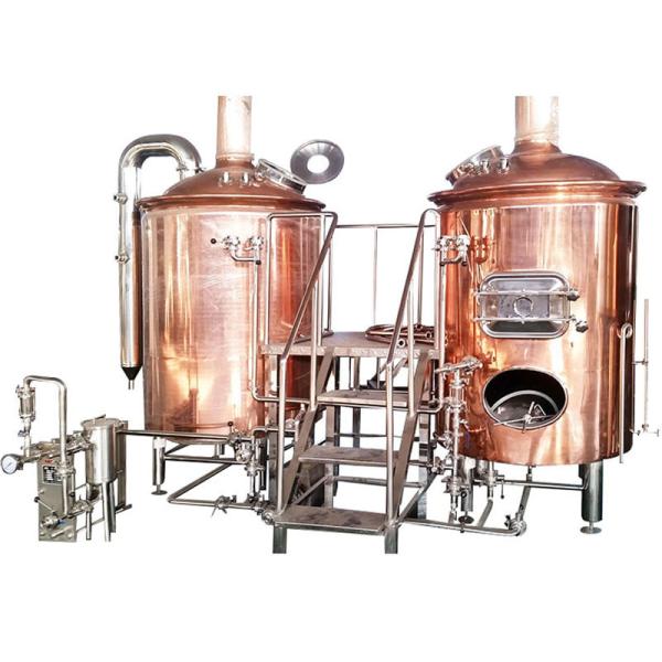 Equipamento de fabricação de cerveja artesanal de aço inoxidável GSTA 1000L