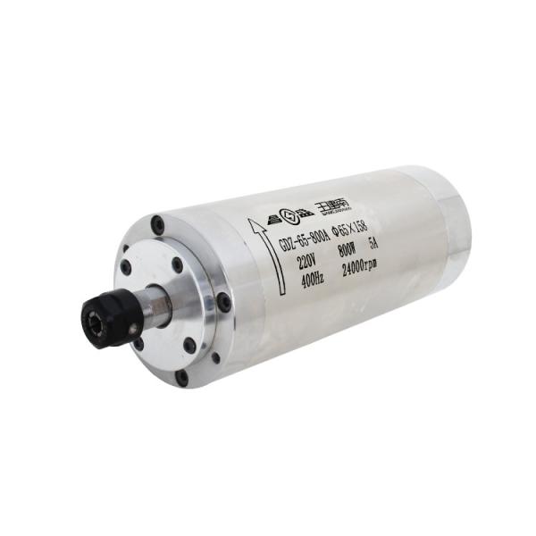 GDZ65-800 24000rpm 800W motor de fuso refrigerado a água para máquinas CNC 65mm Diâmetro