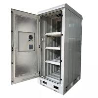 Hurto anti al aire libre doble de los recintos IP55 de las telecomunicaciones de la puerta 24U