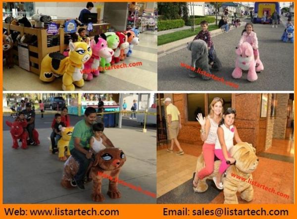 Electronic Walking Animal Carnival Rides Amusement Park Rides for Kids and Adults