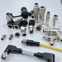 Proteção circular Industrial M5 M23 17 Pin Conector feminino Impermeável
