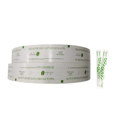 Flexographic Printing Stretch Film Food Grade PE Coated Paper Roll for Sugar Sachets