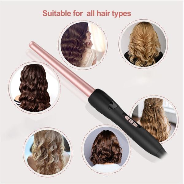 Hierro de cerámica magnífico automático del bigudí de pelo del equipo innovador del salón