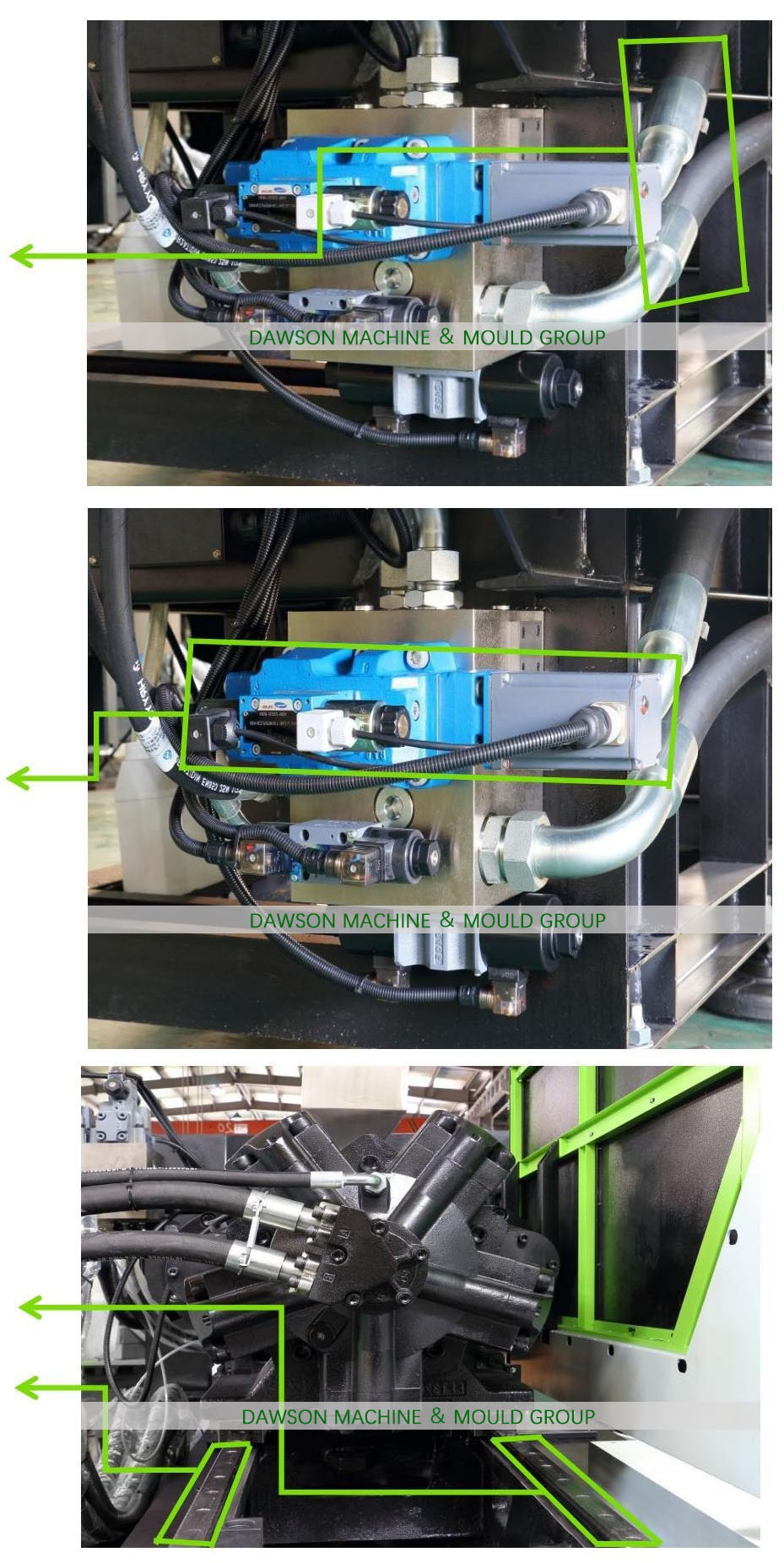 160 mm Hole Diameter PET Preform Injection Molding Machine for High Speed Energy Saving PET Processing