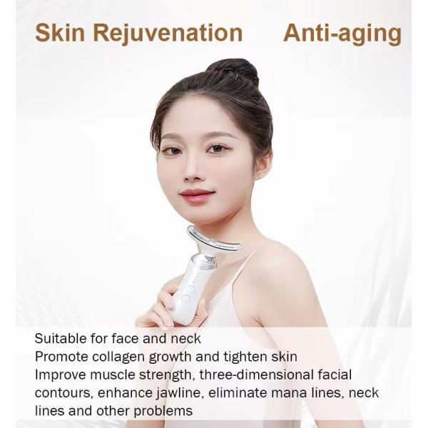 Горячая продажа Противовозрастные средства для лица и шеи Массажист для лица Массажист для ухода за кожей Удаление морщин Утилиты для красоты Лифтинг шеи