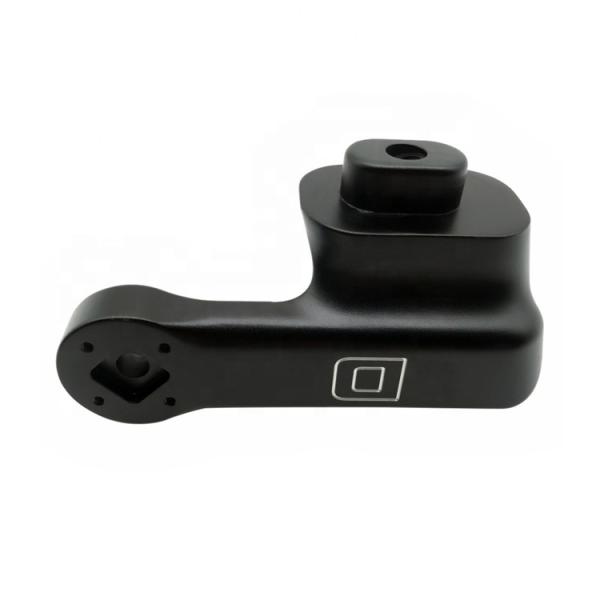 High Efficiency CNC Aluminum Parts Silk Screening Black Anodizing Durable