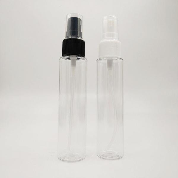Venda a quente Recheio vazio de névoa fina fashion spray 100ml Pet para cosméticos salão de beleza de cabelo garrafas de pulverização de plástico