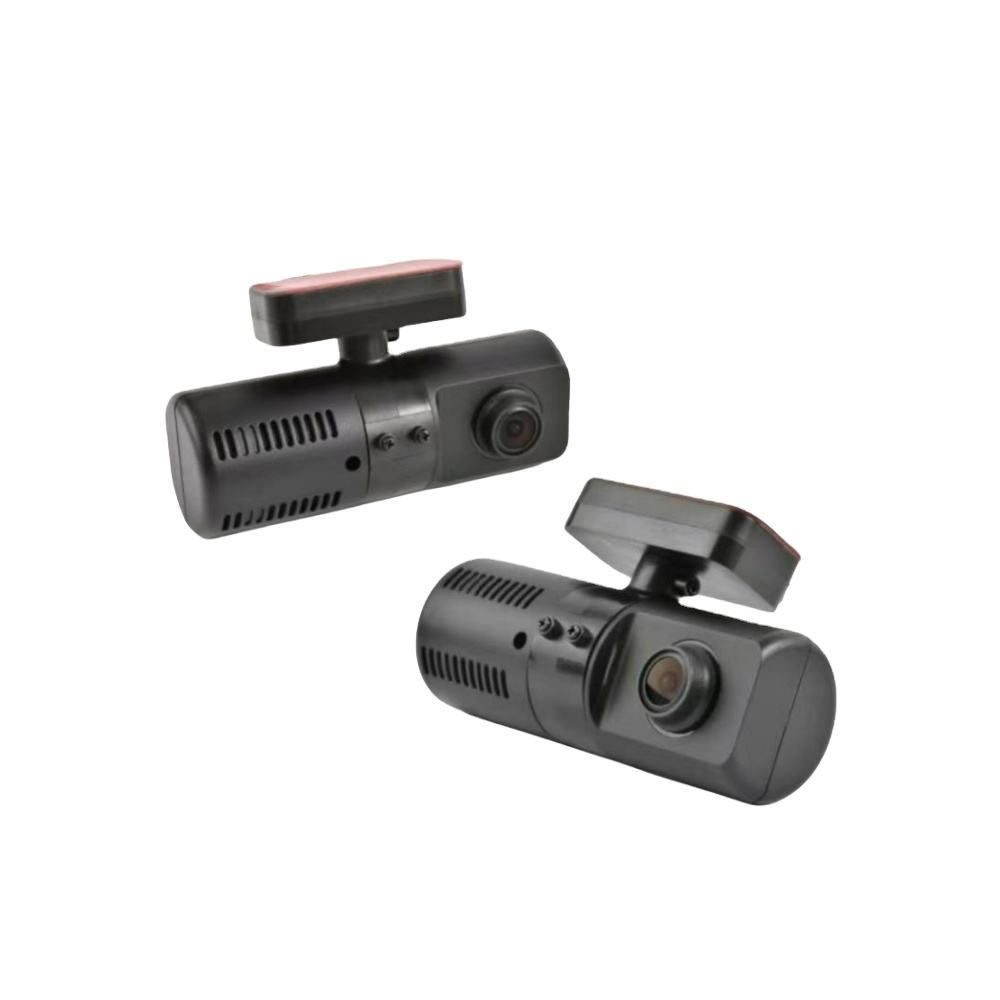  Dual Lens AHD 1080P Vehicle Front View Camera, Night Vision Car Reversing Aid with Built‑in Microphone for Audio Monitoring OEM Auto Safety Accessory