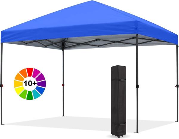 Show Canopy Tent, Stable Pop up Outdoor Canopy Tent, Gazebo Tent with Mosquito Netting Outdoor Canopy Shelter