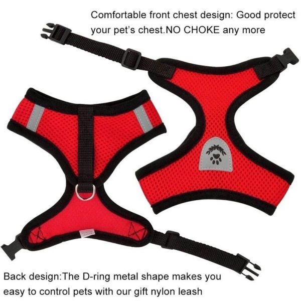 Adjustable Soft Padded Dog Harness Reflective Safety Escape Proof Durable Pet Harness Bulk Supply