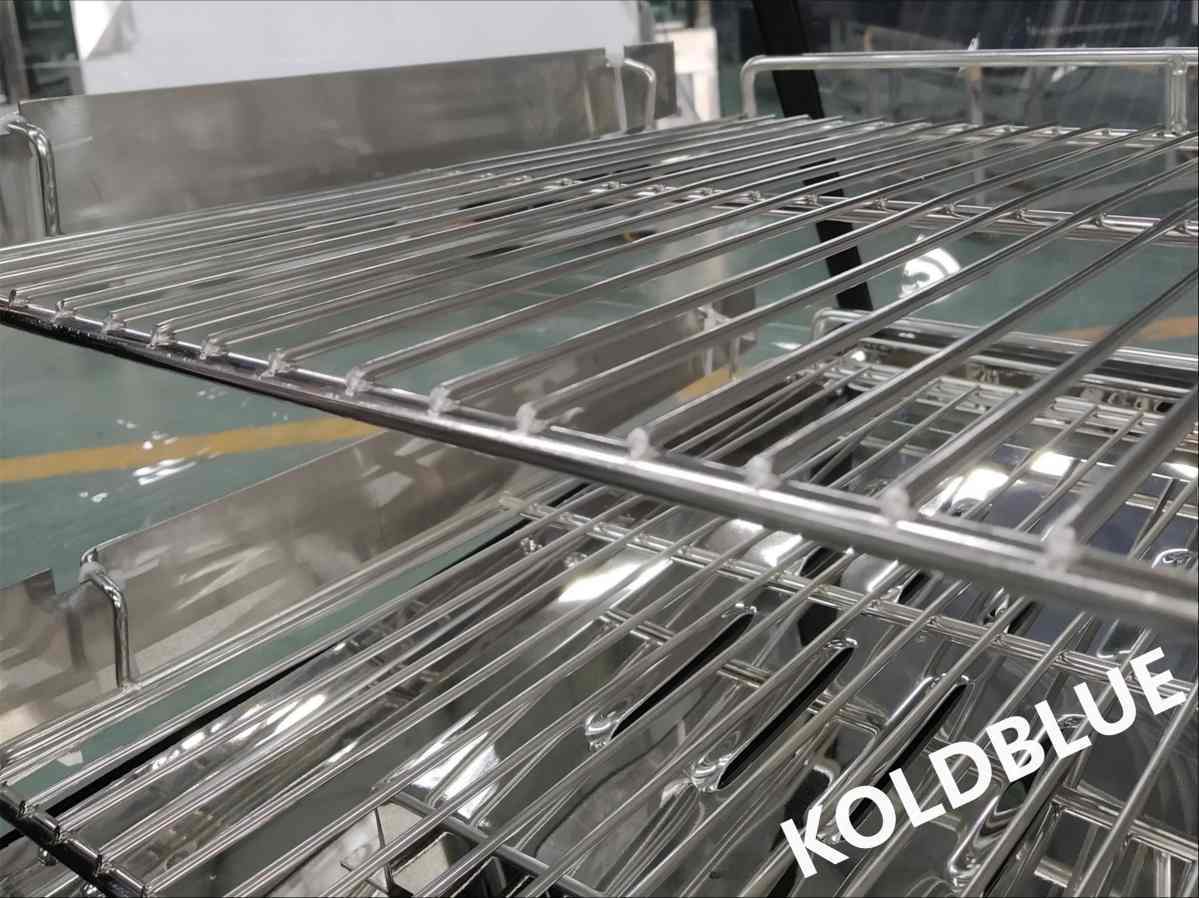 900MM Medium Counter‑Top Cake Refrigerated Showcase Air‑Cooled Metal‑Shelf Commercial Cooler