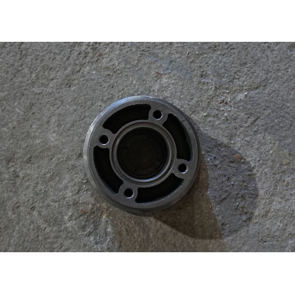 Height-Adjustable Heavy-Duty Steel Caster Wheel for Sweeper Truck Suction Nozzle