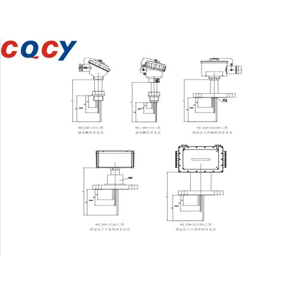 WRK бронированный многоточечный термопары химический реактор многоточечный температурный передатчик