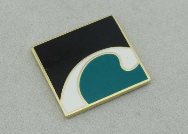 Imitation Iron Hard Enamel Lapel Pin With Gold Plating and Strong Magnet