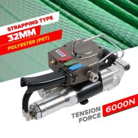 25 mm Gran tensión herramienta de embalaje portátil de mano Pneumático Pp máquina de fijación de mascotas