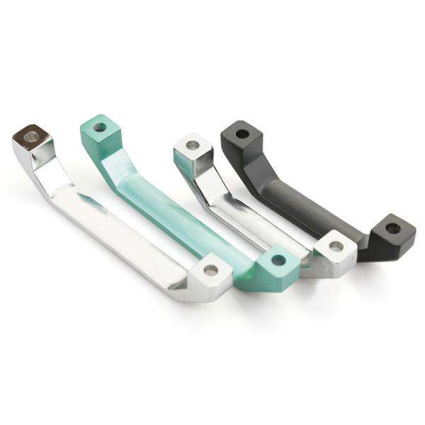 OEM Aluminum Cabinet Pull Handles , Modern Furniture Metal Door Pull Handle