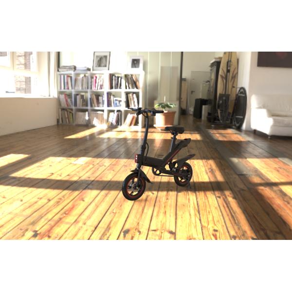 48V Lithium Battery Foldable Electric Bike Equipped With HD Liquid Crystal Instrument