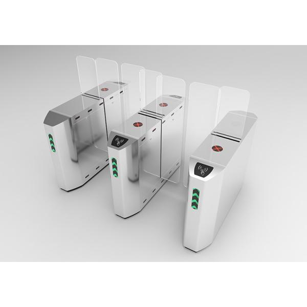 304 Grade Stainless Steel Full Height Turnstile with 5 Million Cycles and Face Recognition for Access Control
