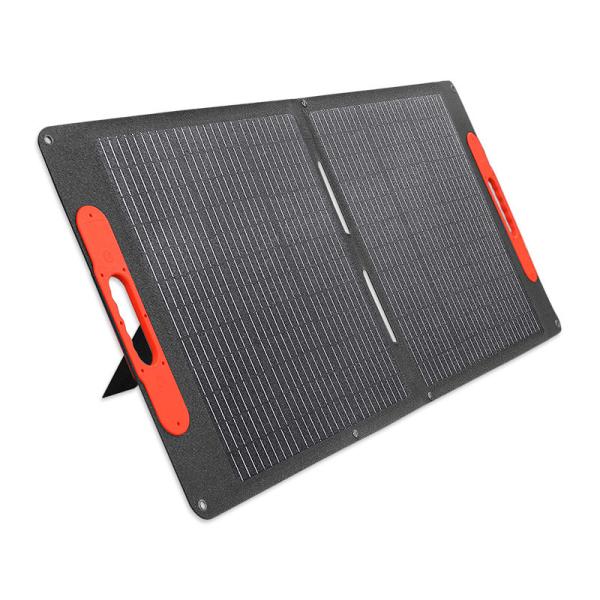 100W Portable Solar Panels ETFE Surface Waterproof For Solar Generator Power