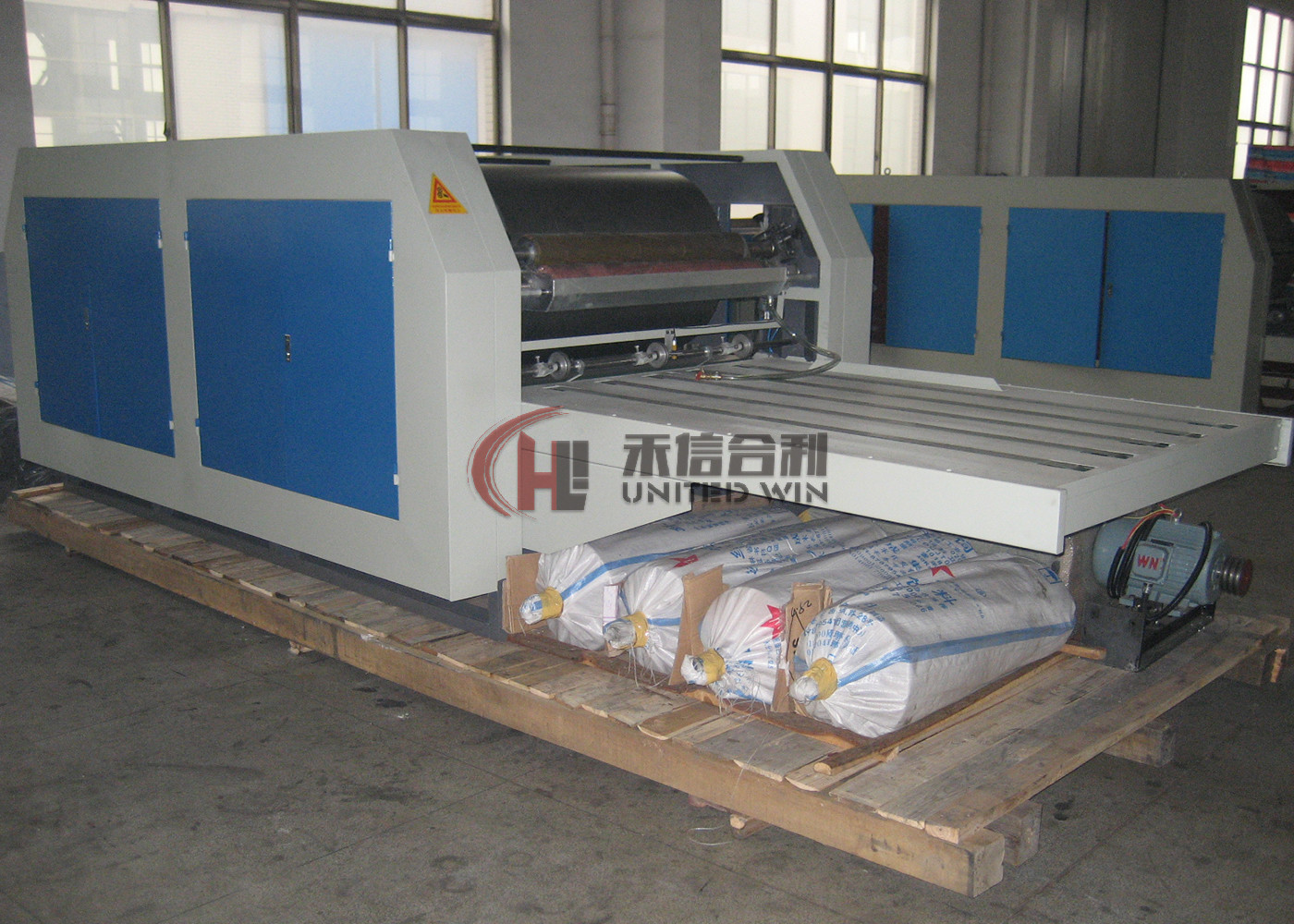 Цвета печатной машины 4 Flexo мешка полиэтиленового пакета сплетенные 25kw