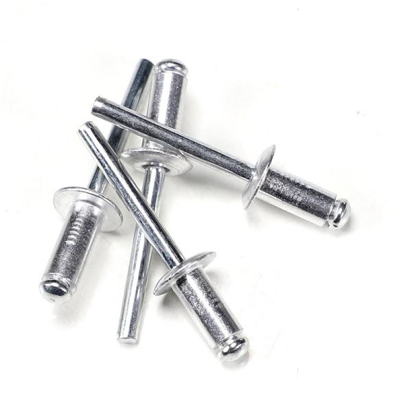 Wholesale GB12618 Open Type Blind Rivets Steel Mandrel Aluminum Shell Bulk Stock