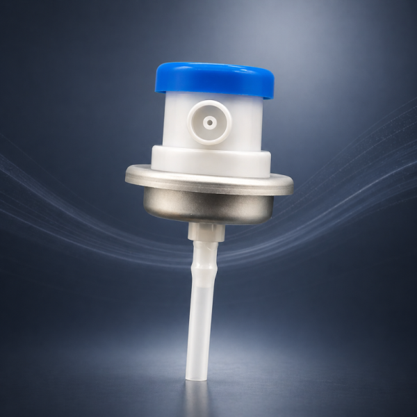Fine Mist Footwear Spray Valve and Aerosol Actuator for Shoe Care with Easy Press Design and Standard Can Compatibility (20-50 mm)