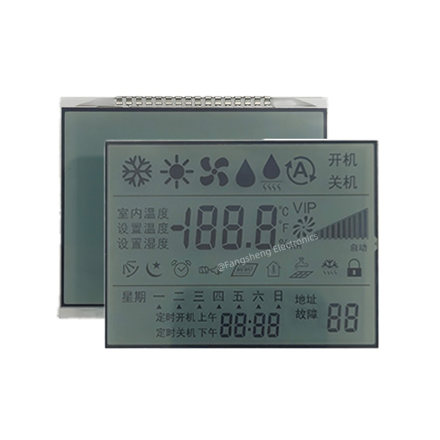 Customized HTN LCD Module for Temperature Control Equipment | LCD Display Manufacturer