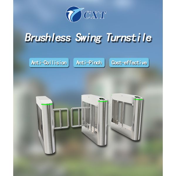 Swing Barrier Gate with 0.2s Open Speed and 30-40 Persons/min Pass Speed Featuring SUS304 Stainless Steel Housing