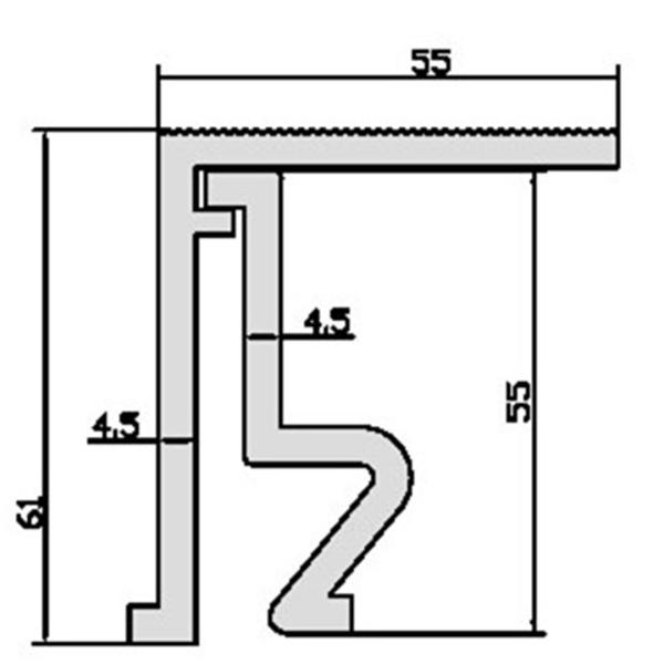 Color steel tile upright seaming fixturePJ-70530