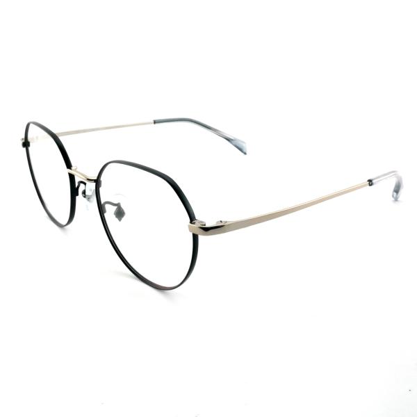 FM2584 Metal Full Rim Eyeglasses Frame , Unisex Lightweight Glasses Frames