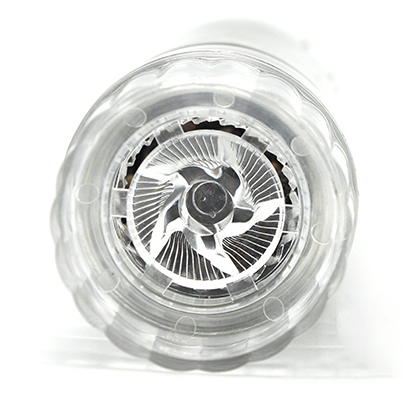 Food Grade 50 ml 80 ml Plastic Shaker Bottle Pet Packing Plastic Spice Jars Grinder Mill Set for Kitchen