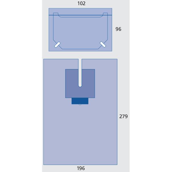Hospital 40g 60g ENT Sterile Surgical Packs For Eye Ear Nose Throat