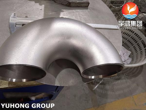 4 Inch Stainless Steel Return Bend Pipe Fitting ASTM A403 WP321 For Furnace