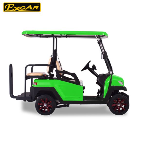 Electric Golf Carts with 5KW AC Motor and Intelligent Charger Providing Energy Management and Fast Charging Capabilities for Continuous