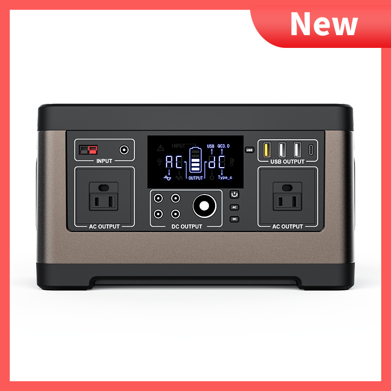 Системы солнечной энергии DC15V 6A 500W 520WH генератор портативной солнечный перезаряжаемые