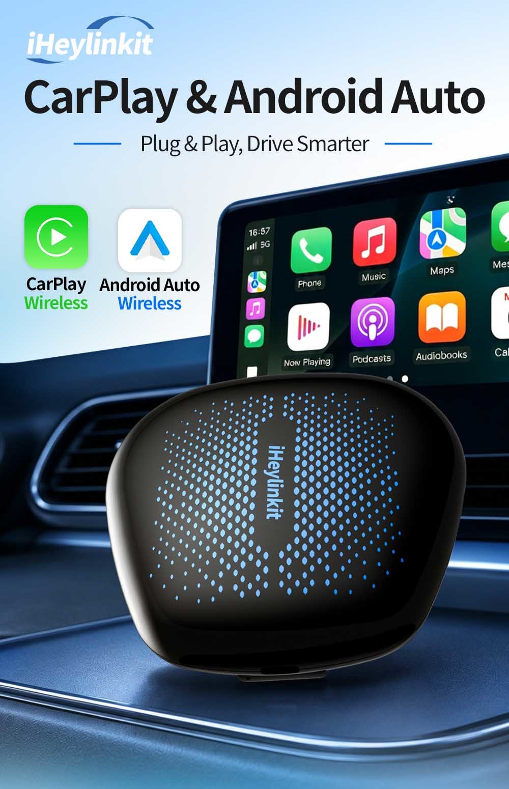 Streaming CarPlay BMW Android Box HD For Car Youtube Netflix Video Play