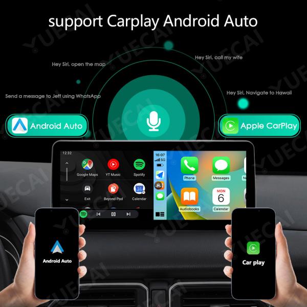 10.25 polegadas Mazda CX-5 Cars Head Unit Para 2016-2022 Sistema Original Sistema Android CarPlay