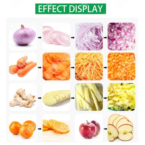 Multifunctional Green Onion Vegetable Chopper/ carrot sweet potato Cutting Machine /Fruit Cutter slicing machine