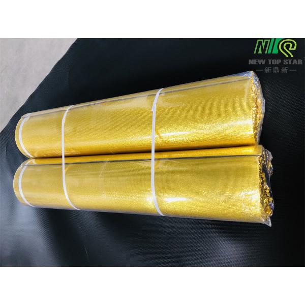 3mm EVA Foam Roll Underlay , Soundproof Standard Flooring Underlayment With Golden Film