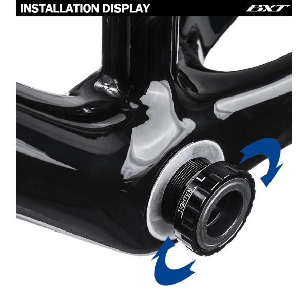 MTB Road Bearing Bicycle Bottom Bracket BB 7075 Aluminum Alloy