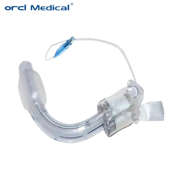 Tubes de trachéostomie en silicone à usage unique, menottés et non menottés
