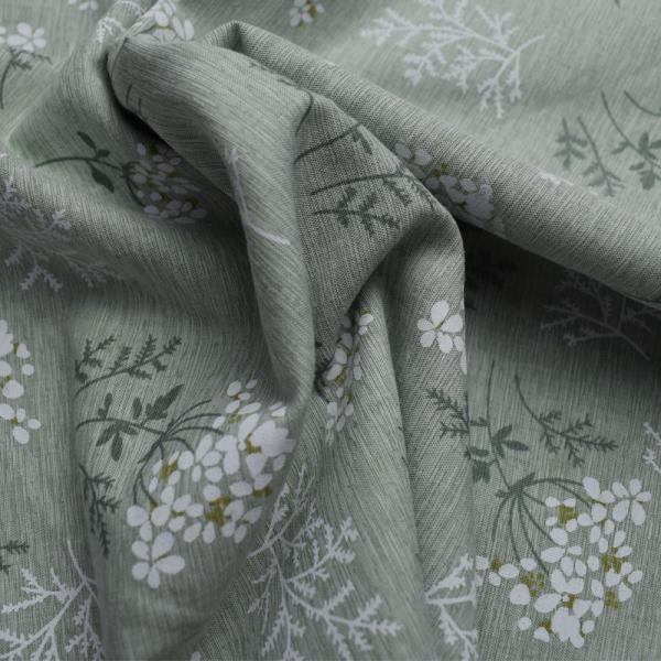 100 Polyester Cotton Fabrics Digital Print Woven Floral Dress Printed Plain