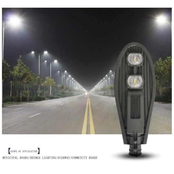 50w 100w 120w 300W AC Led Street Light For Home Integrated Waterproof Post Top Pole