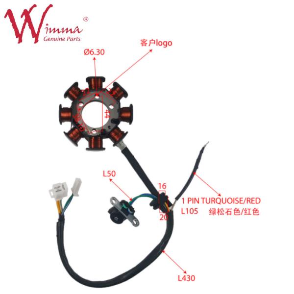 Motorcycle Magnetic Stator Coil Stator Comp Electrical Parts CB1125 Chinese Wimma