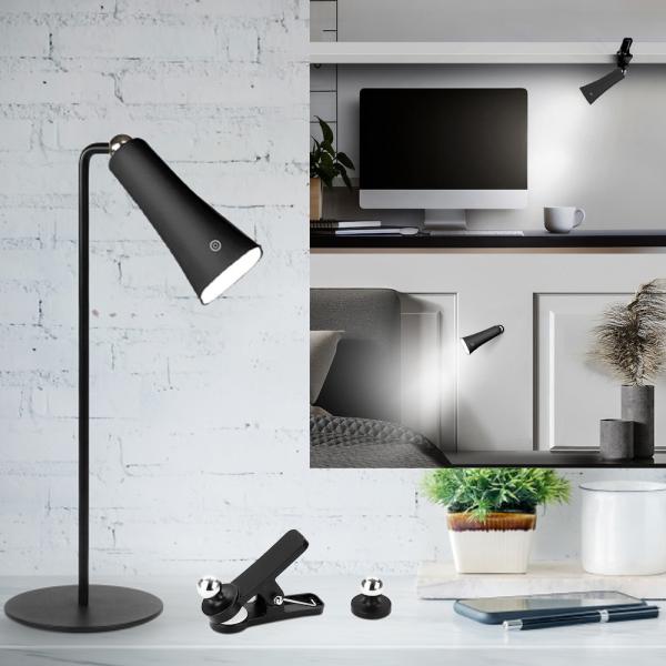 4000k Multifunction LED Touch Magnetic Desk Lamp Reading Clip Light For Outdoor and Indoor